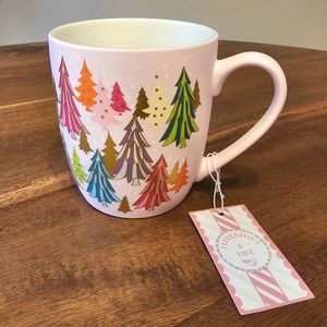 New Peppermint and Pine Gilded Christmas Tree Mug